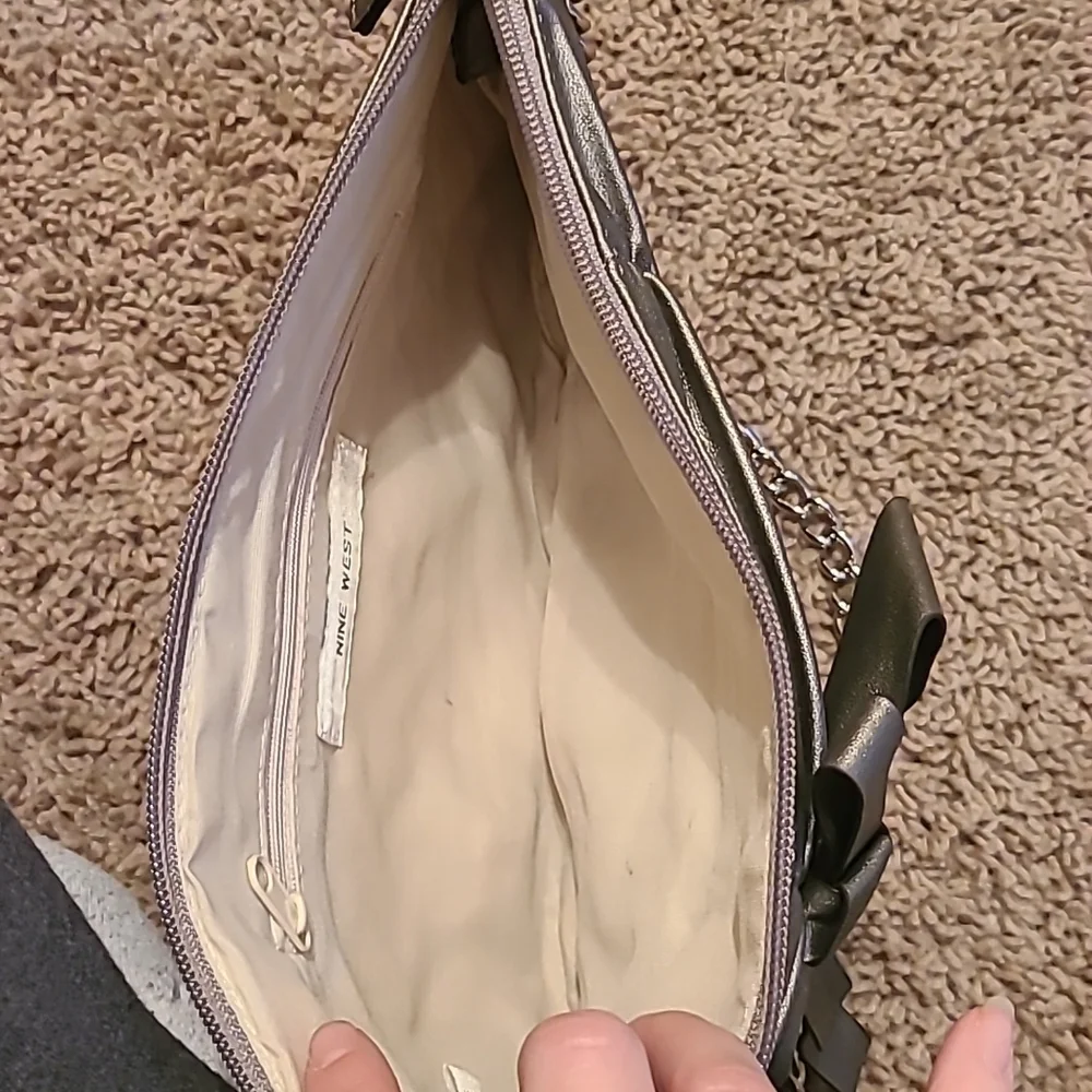 Nine West shoulder clutch